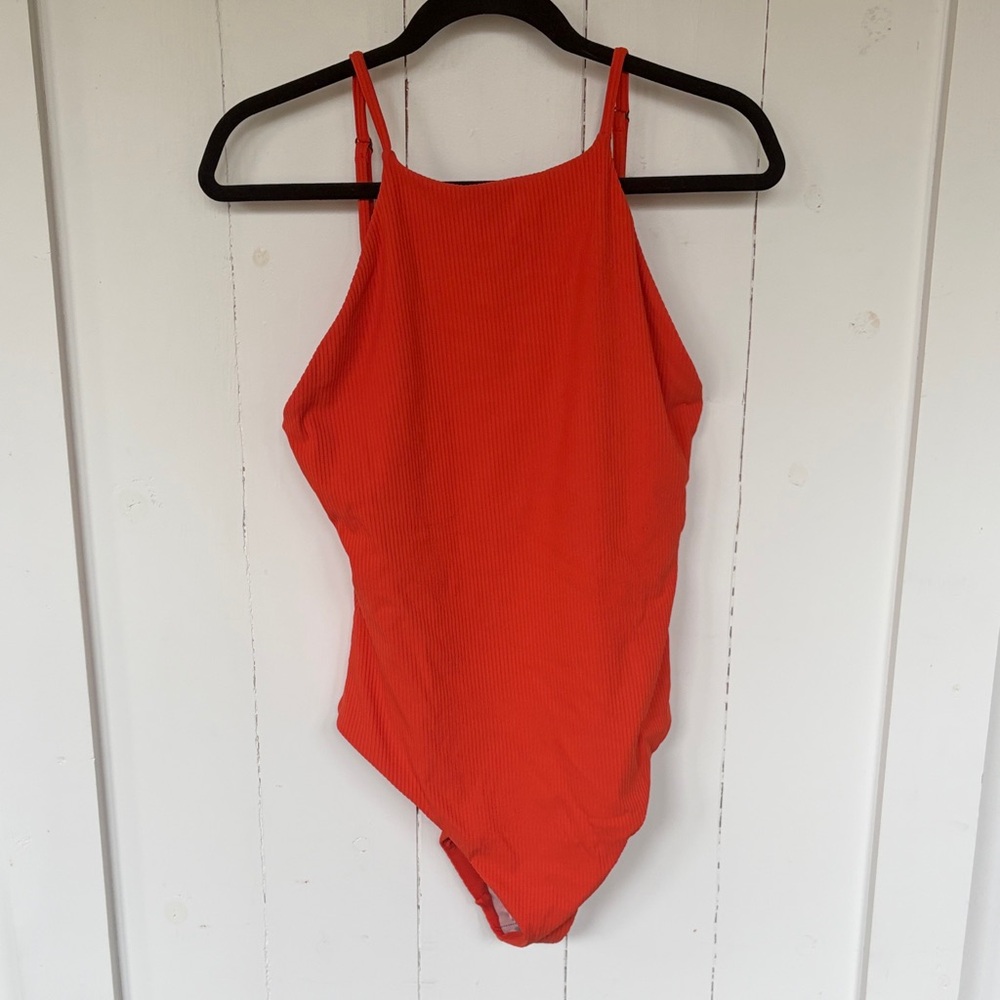 Andie Bold Red One-Piece Swimsuit